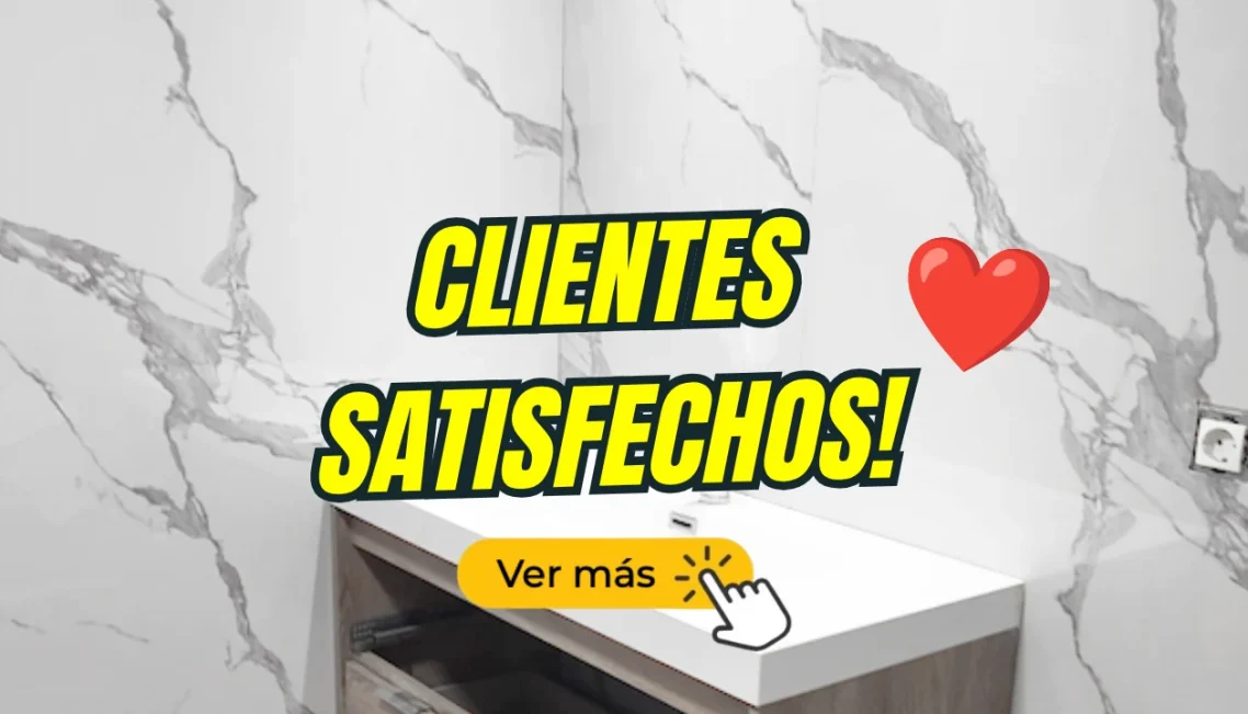 Necesitas instalador de placas decorativas? Cocina moderna con placas decorativas de mármol blanco y instalador de placas decorativas
