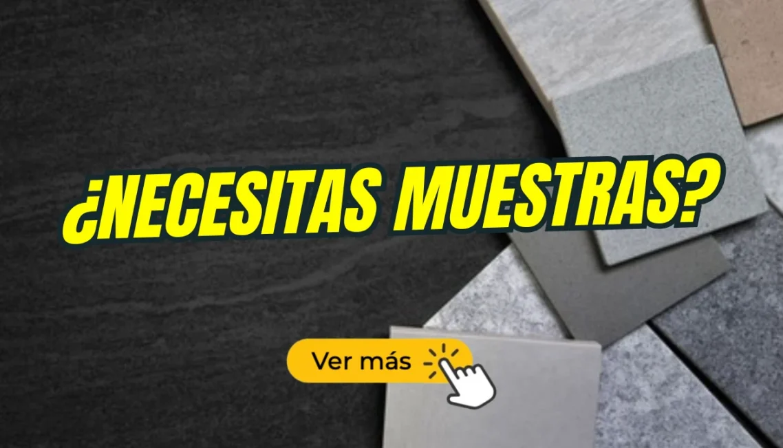 Muestras de placas decorativas Muestra de diferentes colores y texturas de placas decorativas